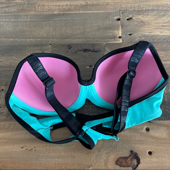 Women’s PINK Victoria’s Secret Push-Up Sports Bra Size Small (AA-C) - Picture 5 of 5